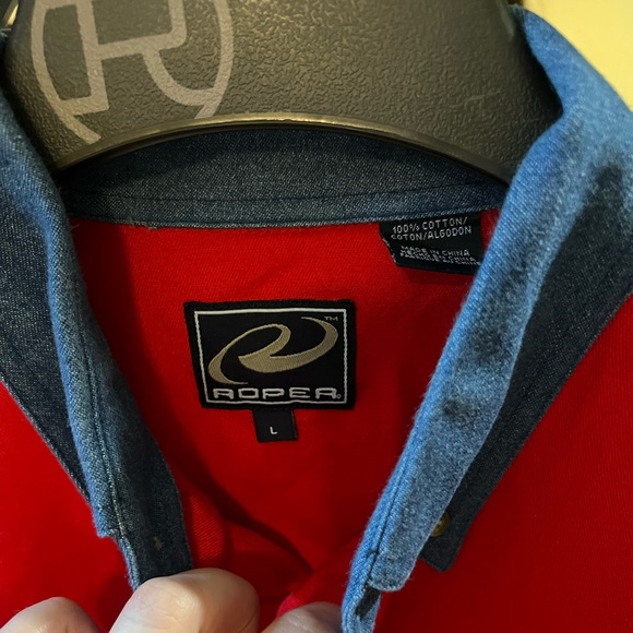 Men’s Roper Western Button Up - Picture 2 of 3